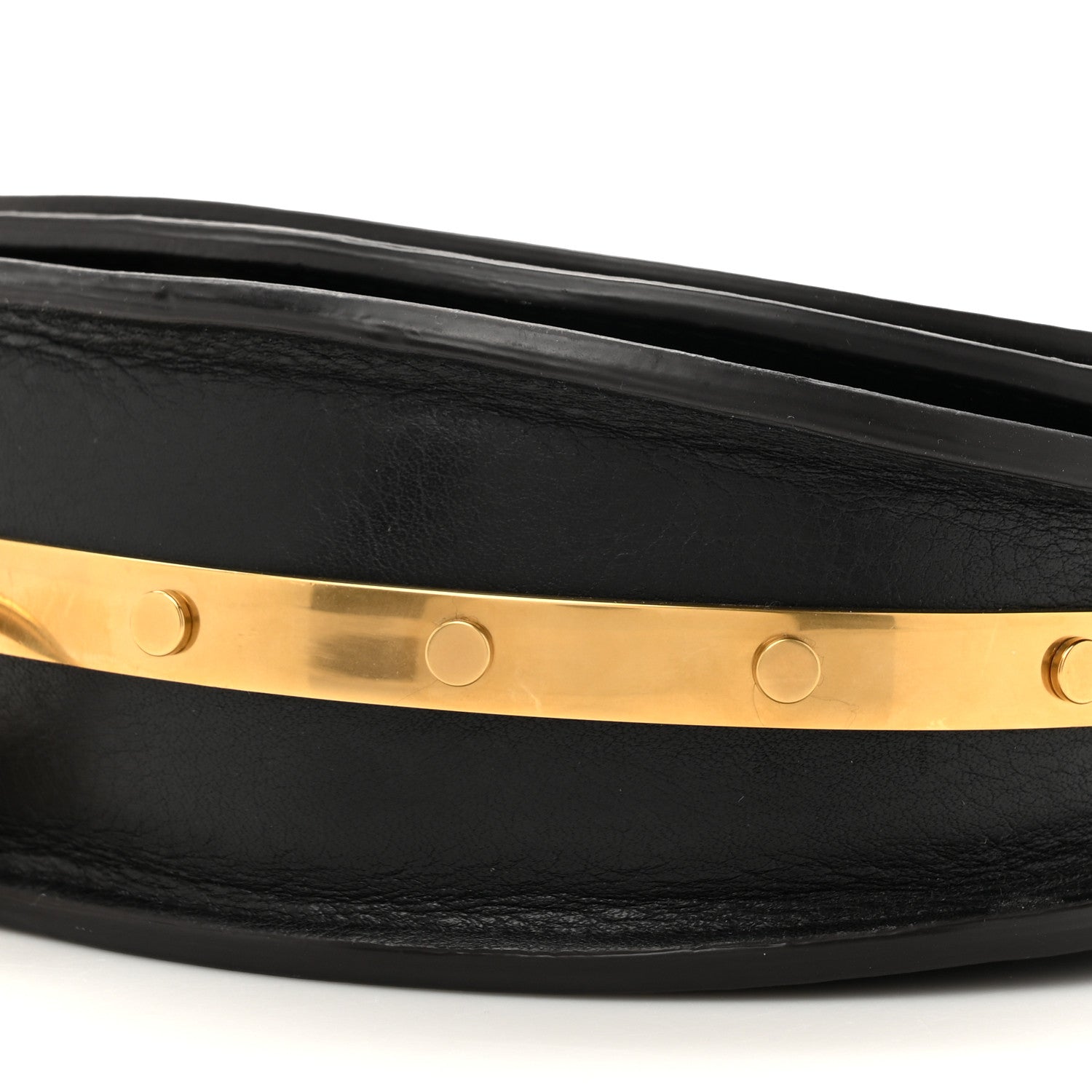 Chloe Calfskin Small Nile Bracelet Minaudiere Bag Black 9 of 12