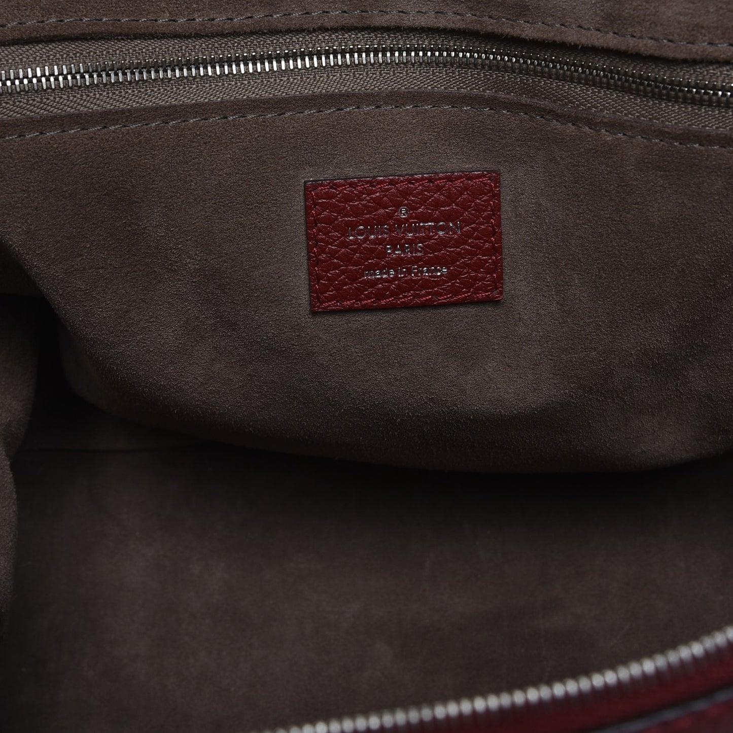 Cuir Taurillon Soft Lockit PM Griotte
