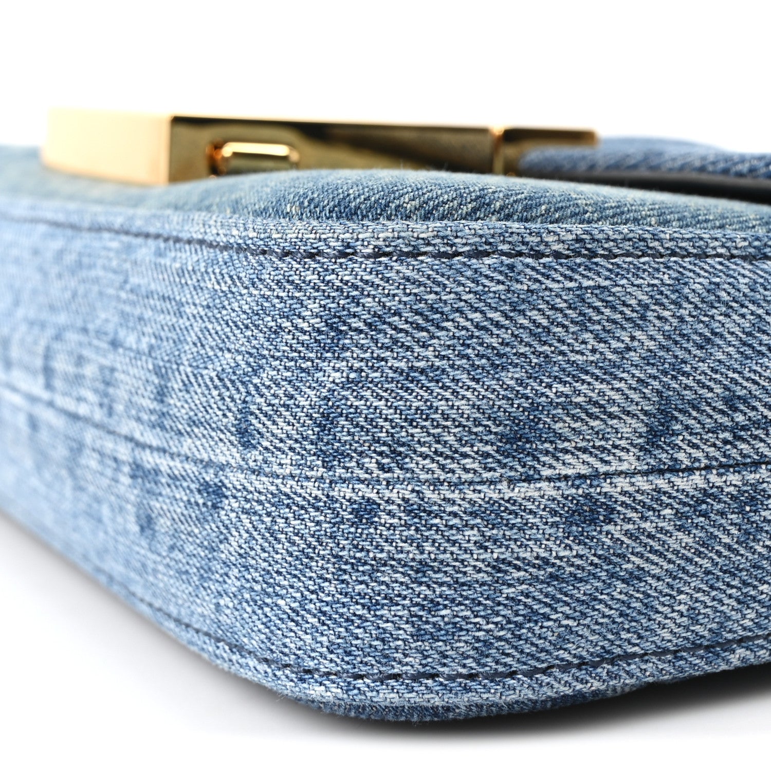 Tom Ford Denim 001 Medium Shoulder Bag Blue 8 of 8