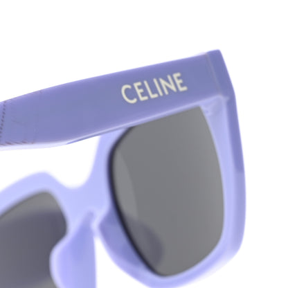 Celine Acetate Sunglasses CL40198F Shiny Lilac 7 of 8