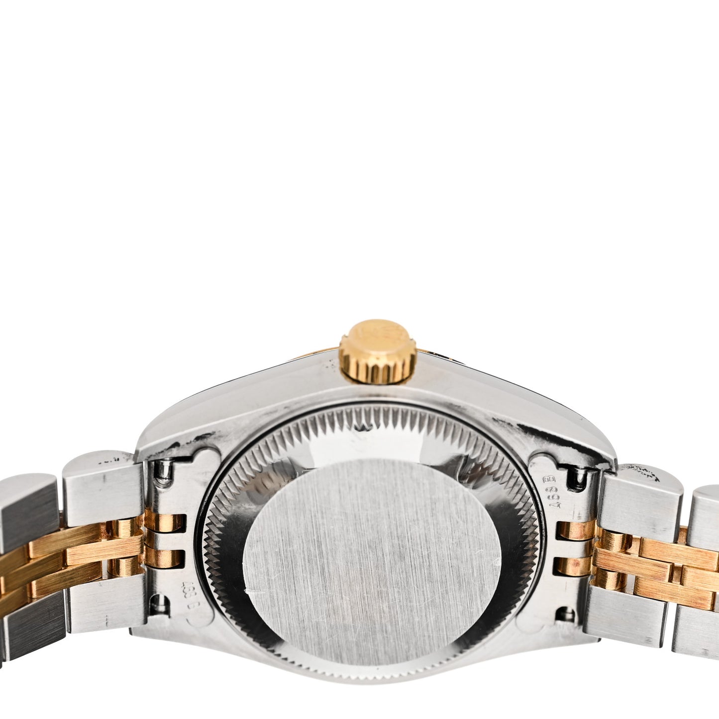 Stainless Steel 18K Yellow Gold Diamond 26mm Oyster Perpetual Datejust Watch Champagne 69173