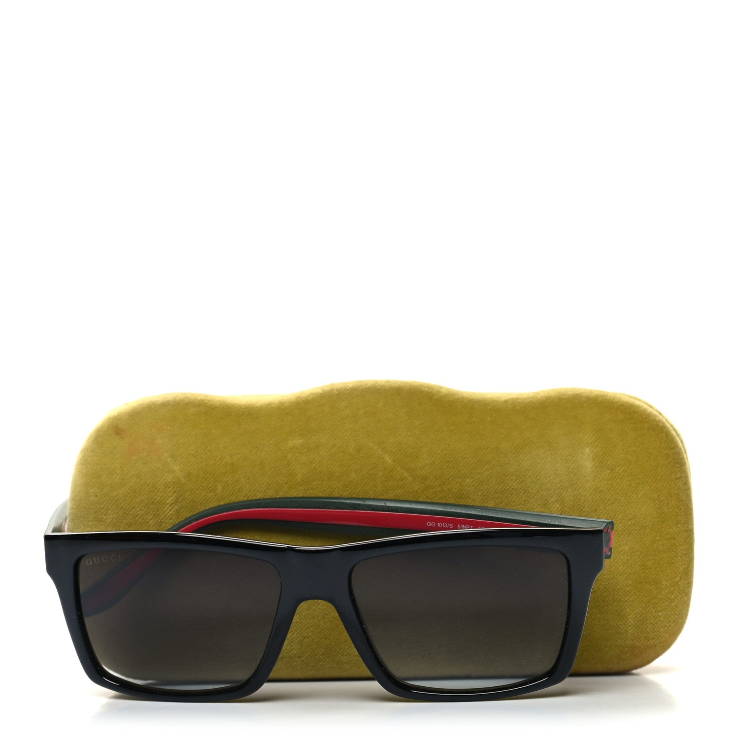 Gucci Web Sunglasses GG1013/S Black 8 of 8