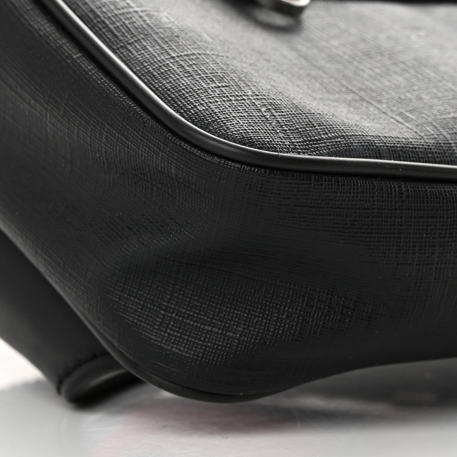 Gucci Soft GG Supreme Monogram Web Belt Bag Black Grey 9 of 13