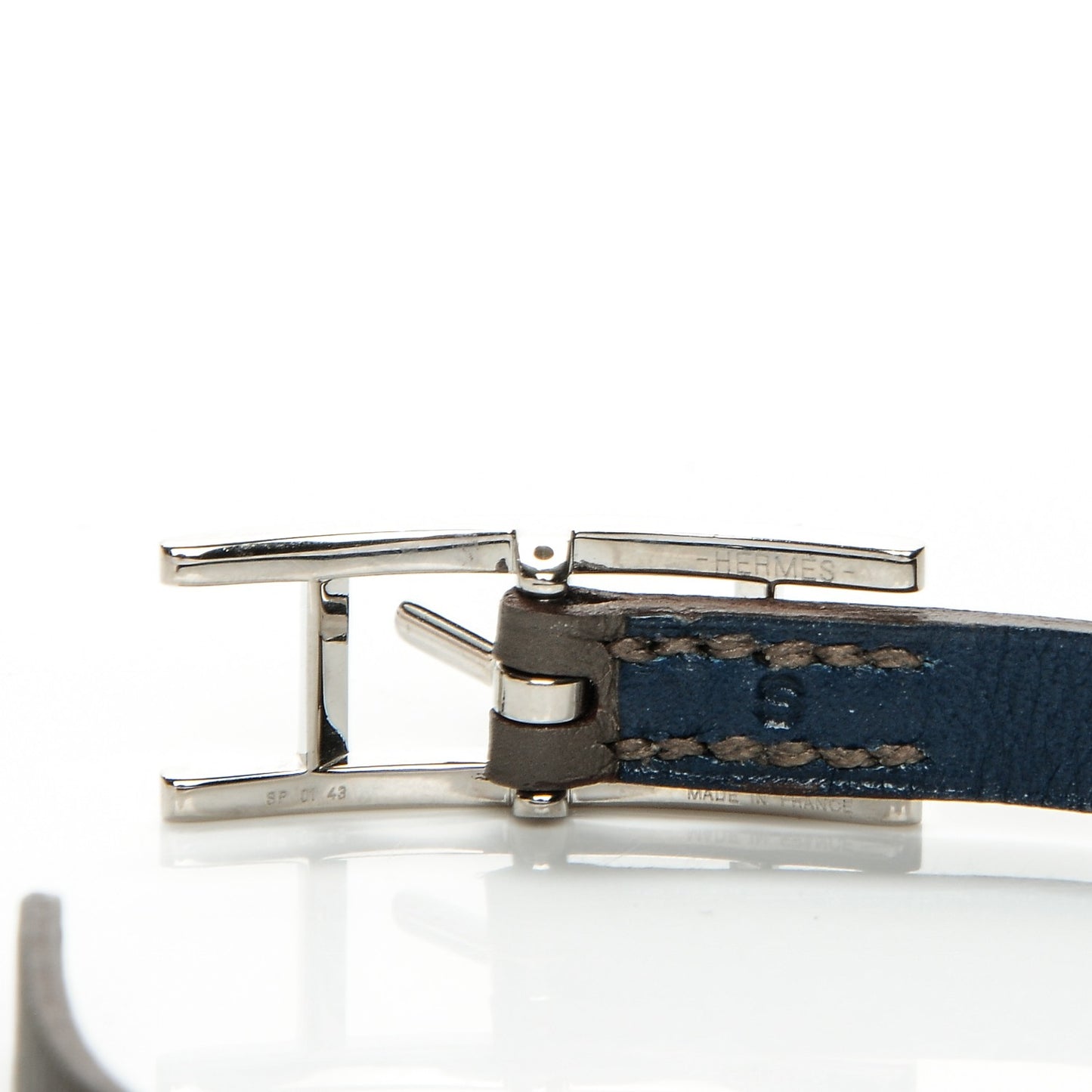 Swift Behapi Simple Tour Bracelet S Etain Bleu Agate