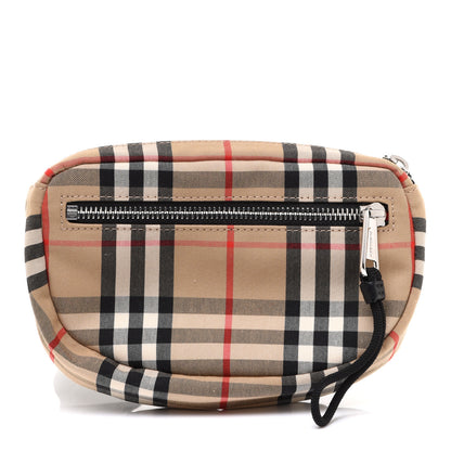 Burberry Nylon Vintage Check Small Cannon Bum Bag Archive Beige 1 of 10