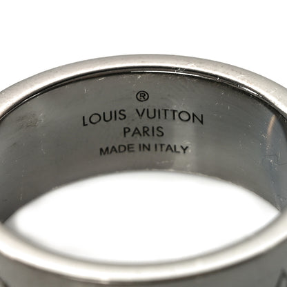 Louis Vuitton Metal LV Instinct Set of 2 Rings M 63 10.25 Silver Gold 4 of 6