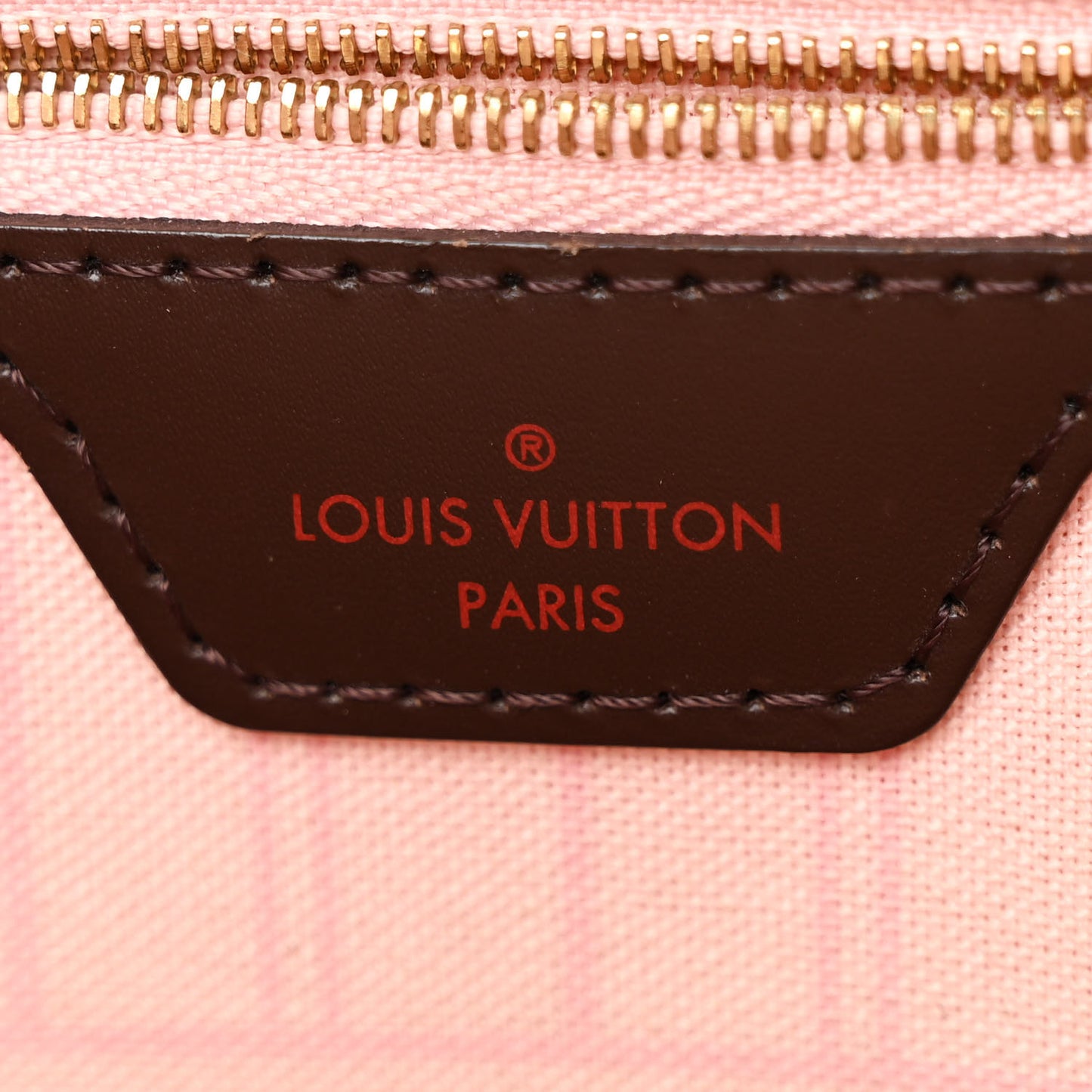 Damier Ebene Neo Neverfull MM Rose Ballerine