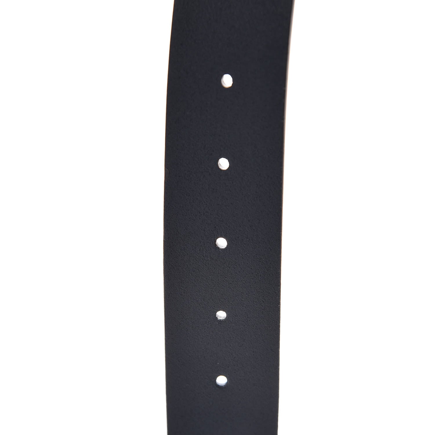Gucci Selleria Calfskin Mens Interlocking G 37mm Belt 105 42 Black 7 of 9