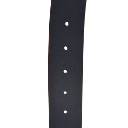 Gucci Selleria Calfskin Mens Interlocking G 37mm Belt 105 42 Black 7 of 9