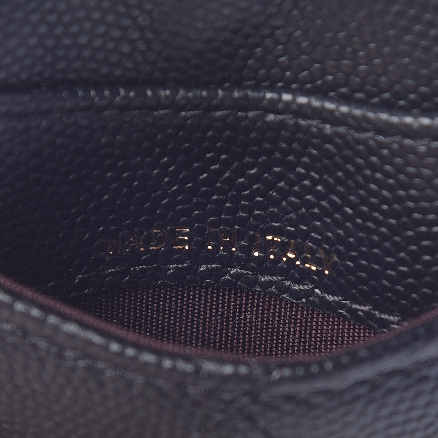 Chanel Caviar Quilted Card Holder On Chain Black 6 of 8