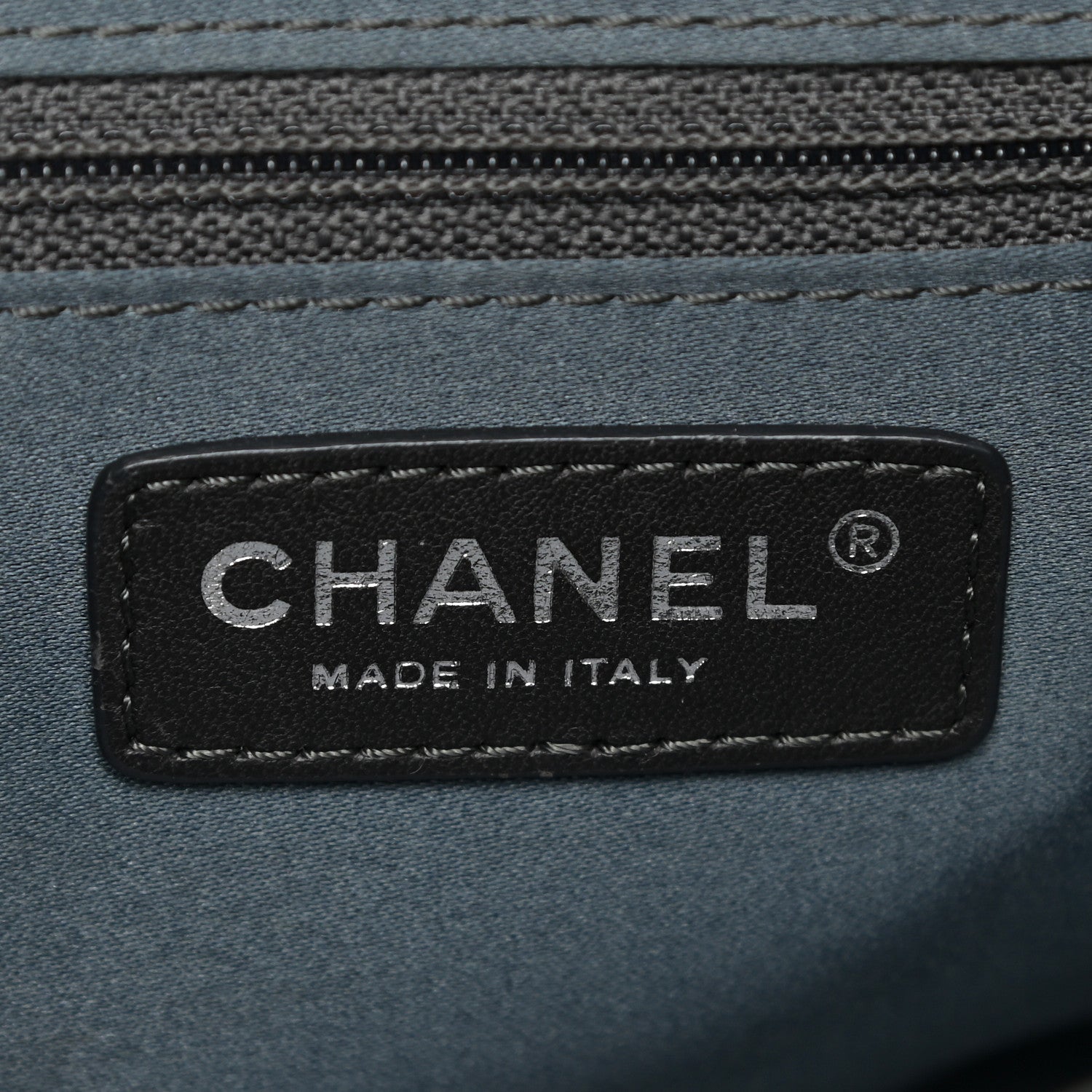 Chanel Lambskin Quilted Jumbo Coco Loop Flap Charcoal Grey 7 of 22