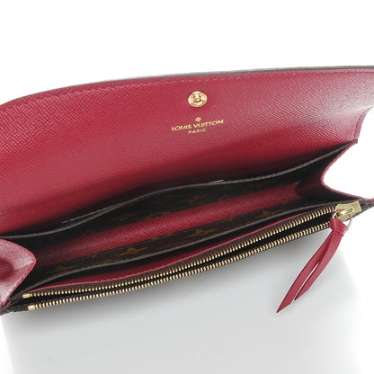 Louis Vuitton Monogram Emilie Wallet Fuchsia 5 of 8