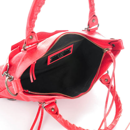 Balenciaga Agneau Classic Hardware First Rouge Coquelicot 5 of 7