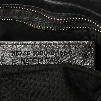 Balenciaga Agneau Classic Silver Hardware City Black 8 of 11