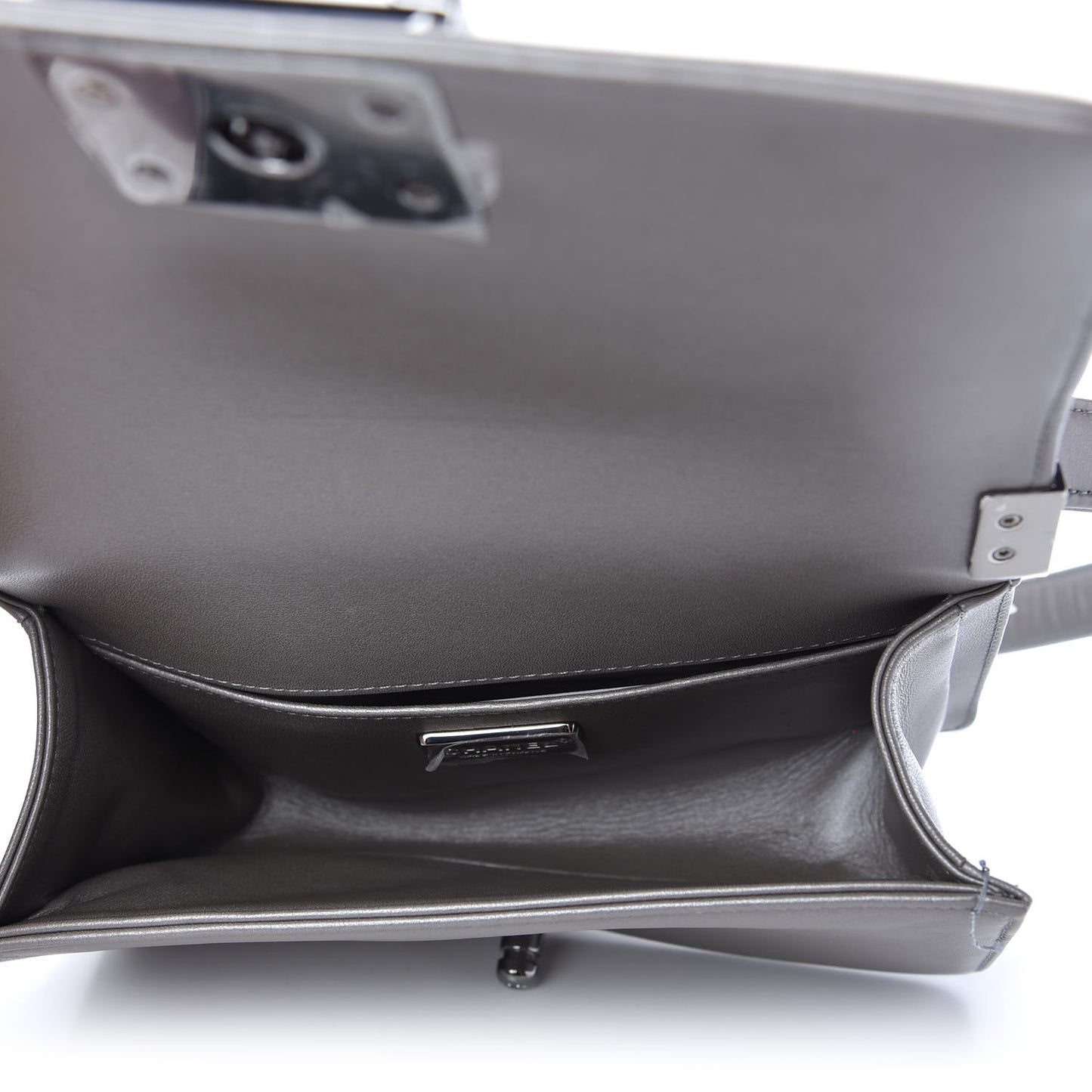Galuchat Stingray Small Boy Flap Silver