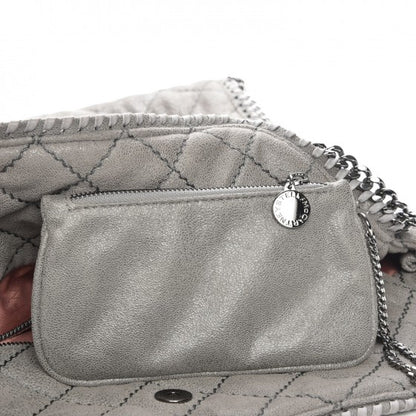 Stella McCartney Shaggy Deer Quilted Big Falabella Tote Grey 6 of 10