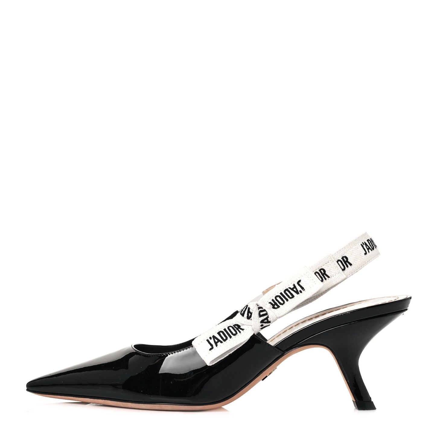 Patent Ribbon J'Adior Slingback 65mm Pumps 39 Black