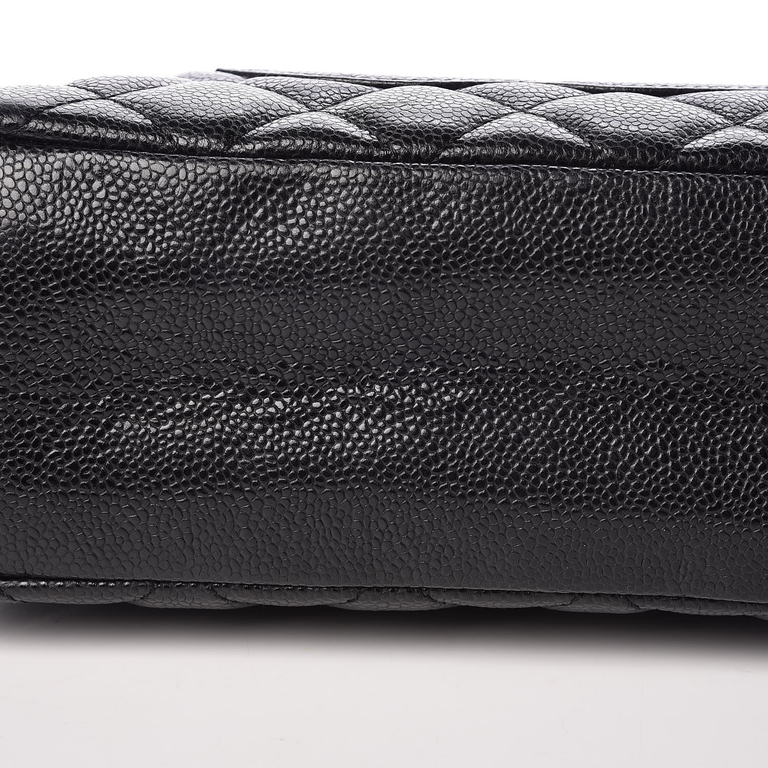 Chanel Caviar Quilted Petit Shopping Tote PST Black 10 of 12