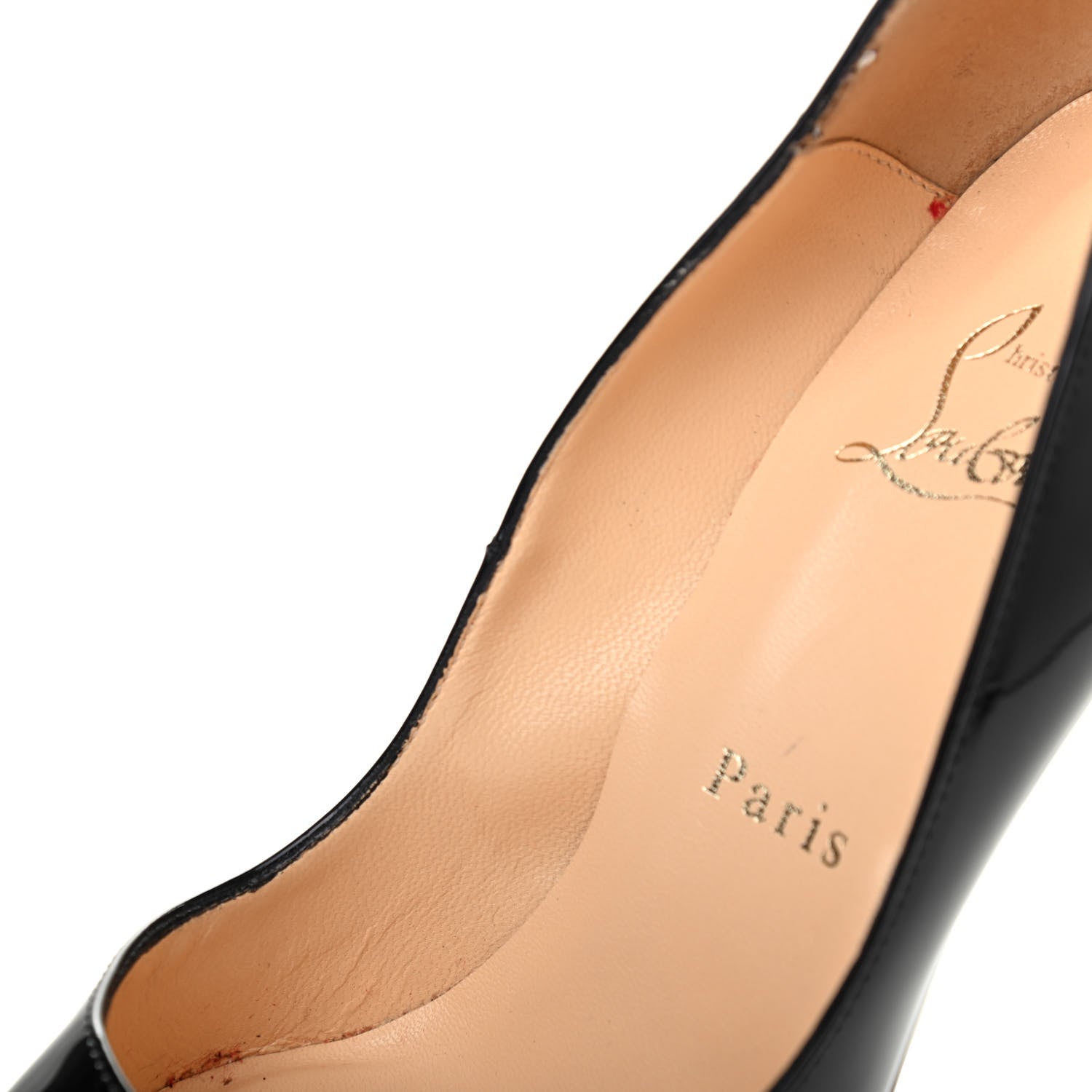 Christian Louboutin Patent Pigalle 100 Pumps 35.5 Black 8 of 8