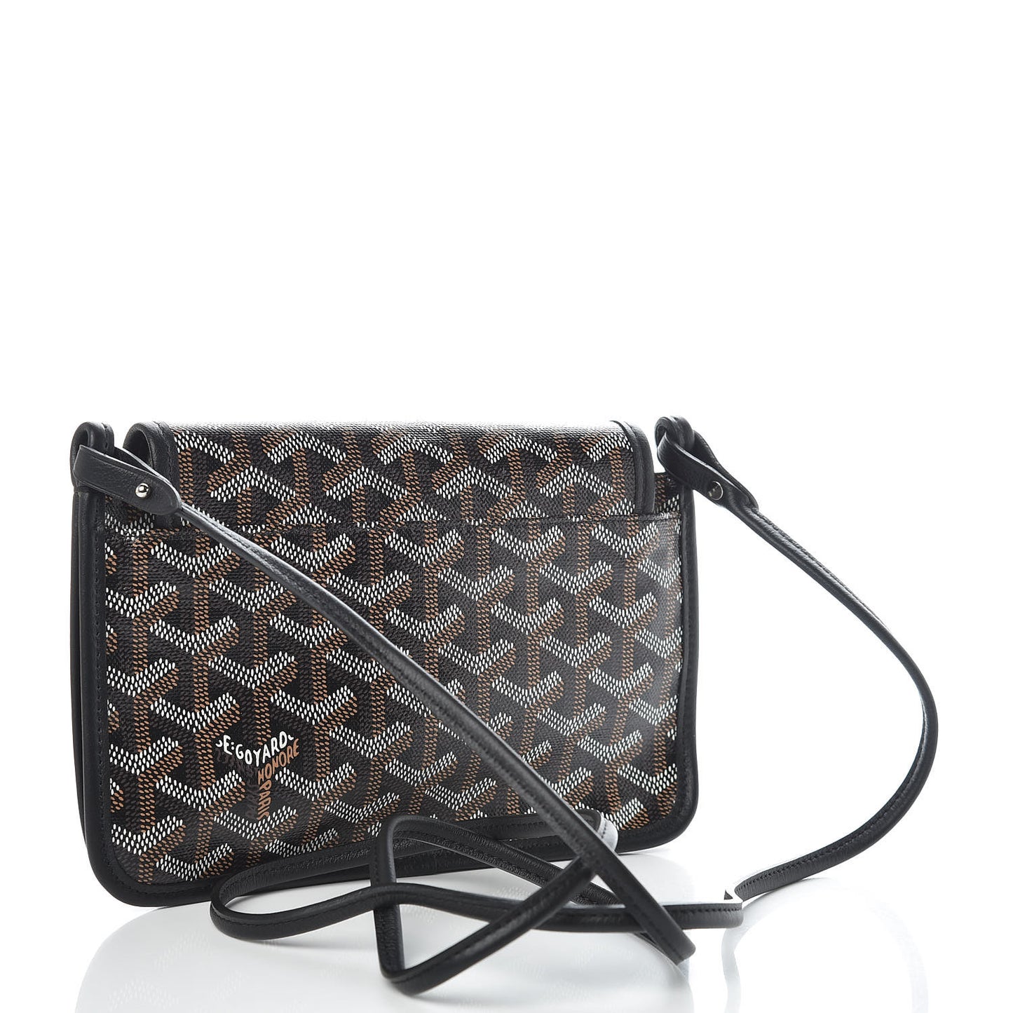 Goyardine Plumet Wallet Clutch Black