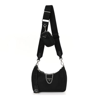 Prada Nylon Re-Edition 2005 Shoulder Bag Black 1 of 11