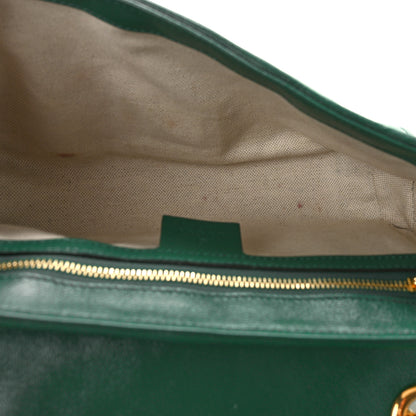Gucci Azalea Calfskin Enamel Matelasse Diagonal Small Torchon GG Marmont Shoulder Bag New Shamarock Emerald 5 of 10