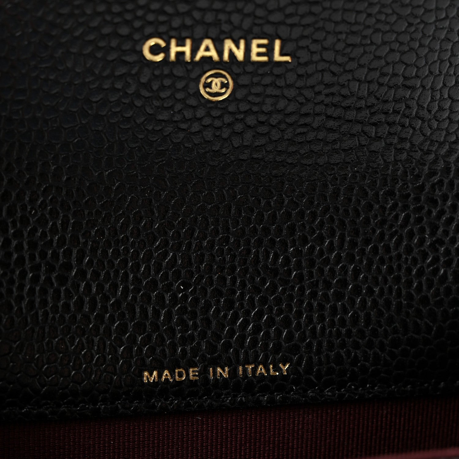 Chanel Caviar Quilted Flap Card Holder Wallet Black 7 of 9