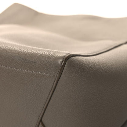 Celine Soft Grained Calfskin Sangle Bucket Bag Taupe 11 of 12