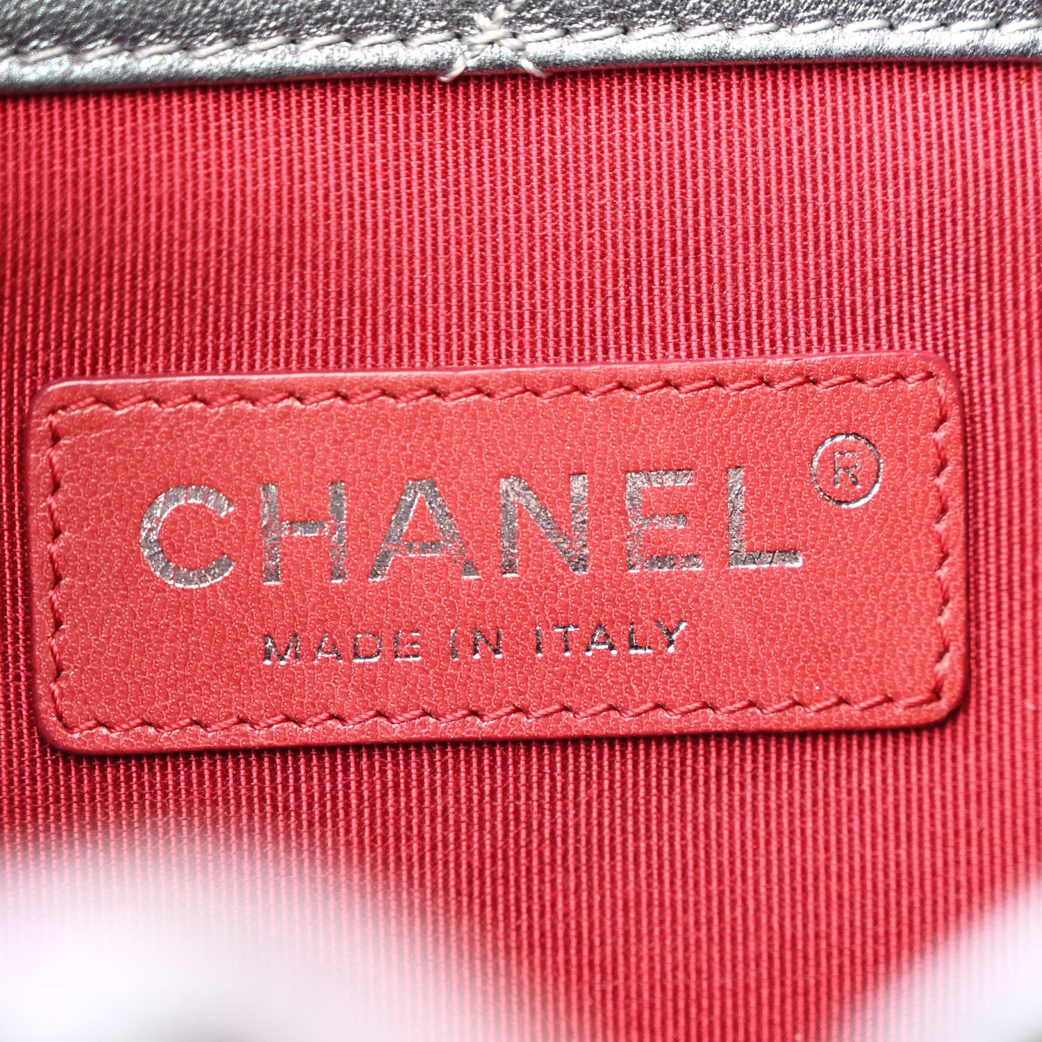 Chanel Iridescent Lambskin Calfskin Quilted Gabrielle Backpack Light Purple 6 of 13