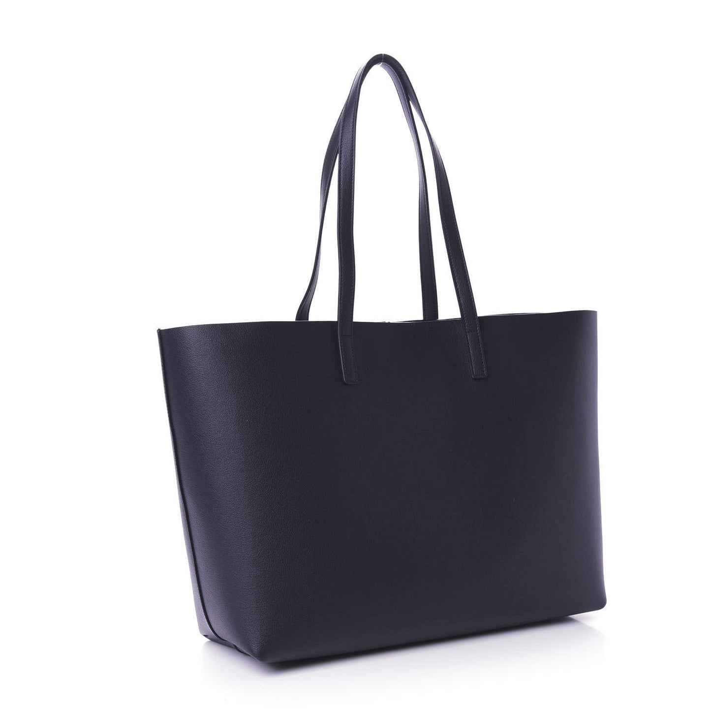 Calfskin Large Shopping Tote Deep Marine