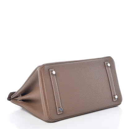 Hermes Togo Birkin 30 Etoupe 4 of 33