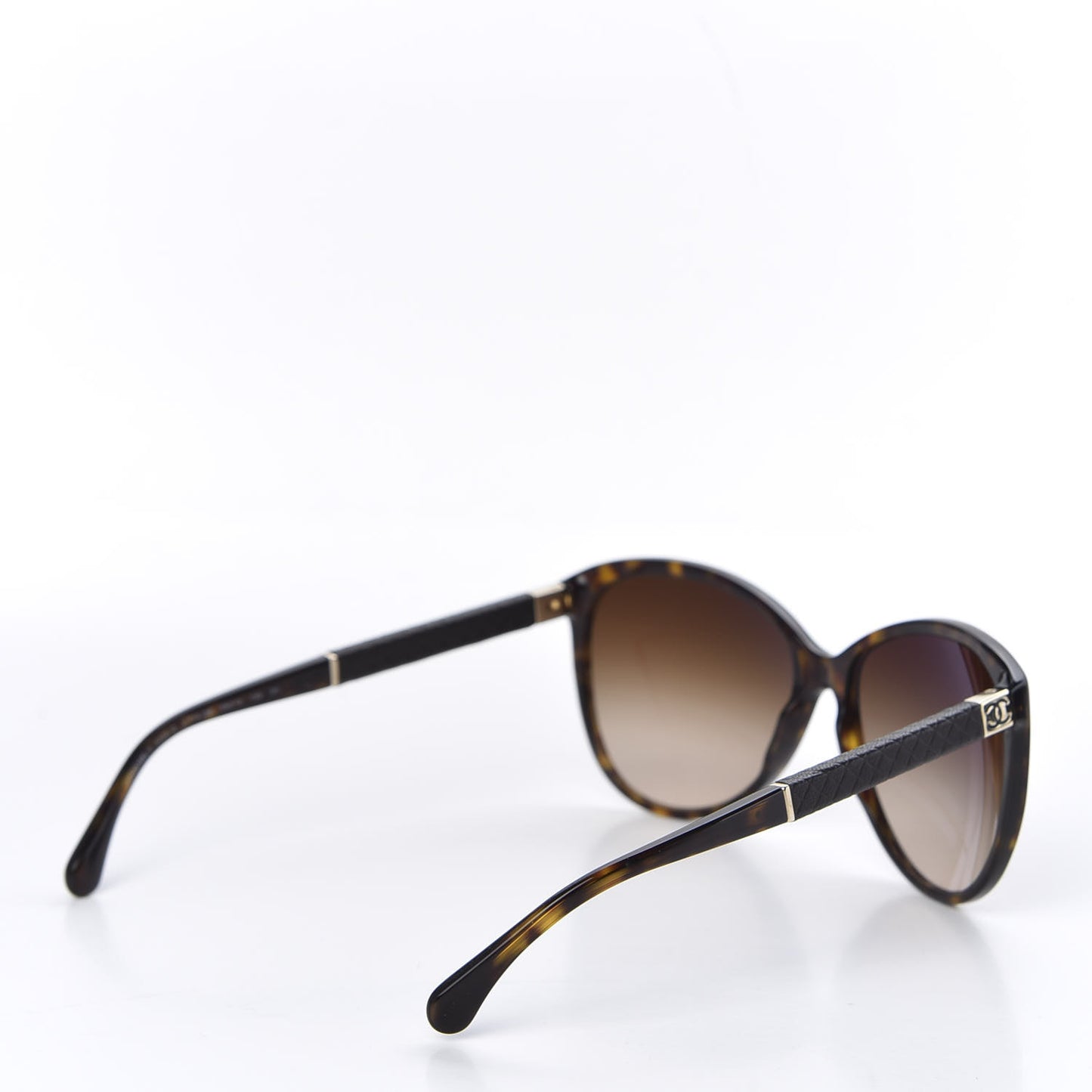 Quilted CC Sunglasses 5225-Q Tortoise