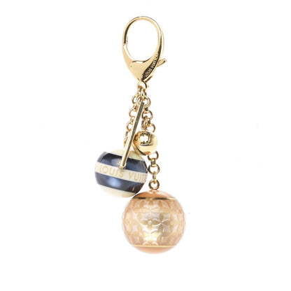 Louis Vuitton Mini Lin Croisette Bag Charm Blue 1 of 3