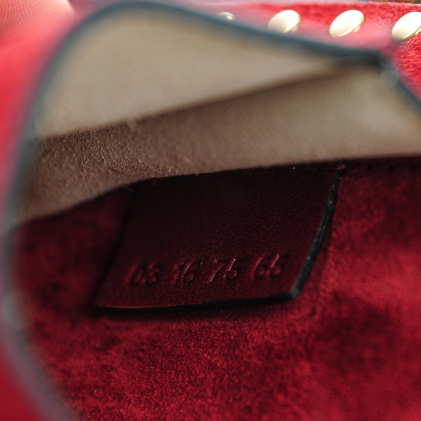 Suede Calfskin Braided Mini Hudson Shoulder Bag Sienna Red
