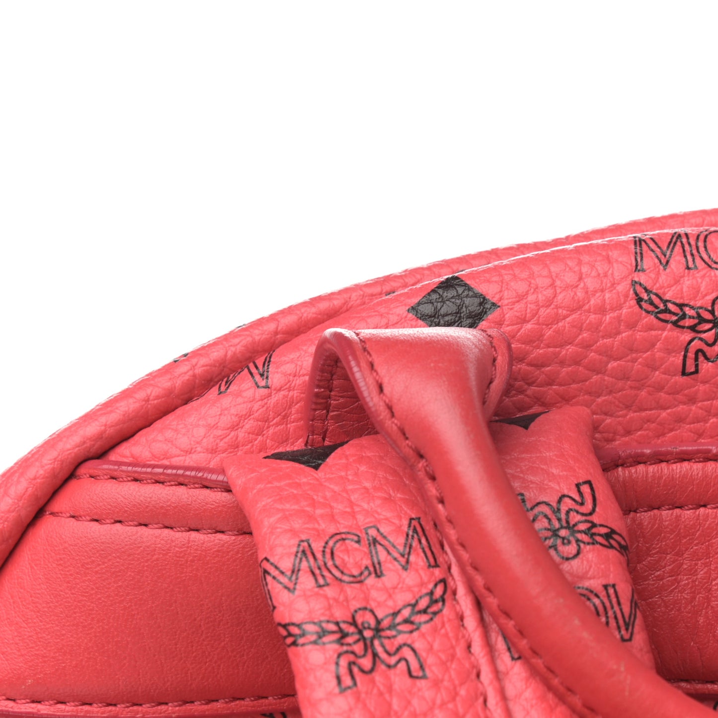 Visetos Medium Side Studs Stark Backpack Corail