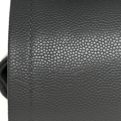 Chanel Caviar Quilted Jumbo Double Flap Grey 13 of 15