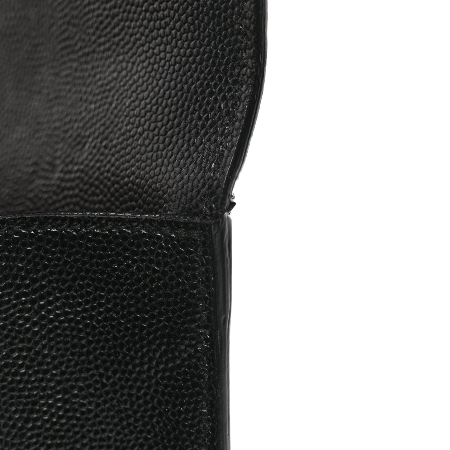 Grain De Poudre Monogram Cassandre Clutch Black