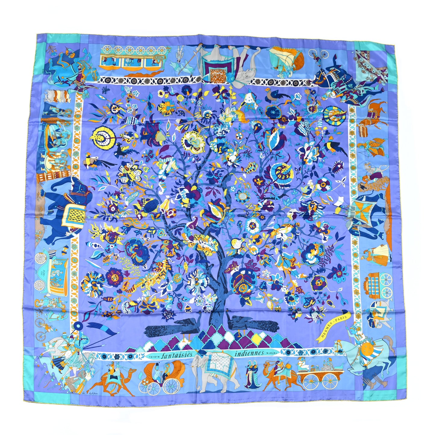 Silk Fantaisies Indiennes Shawl 140