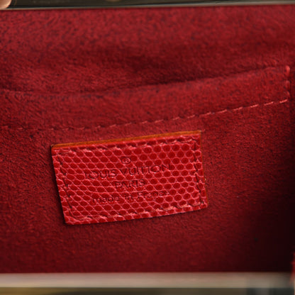 Louis Vuitton Lizard Monogram Cerises Sac Fermoir PM 6 of 7