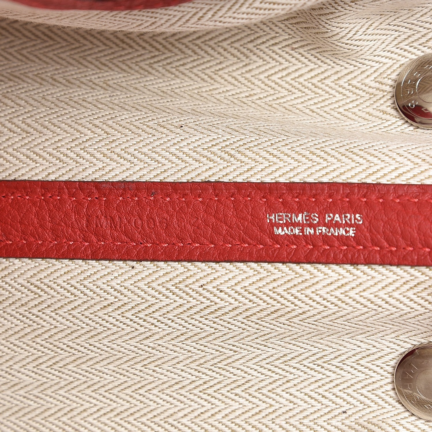 Hermes Negonda Garden Party TPM 30 Rouge Garance 6 of 8