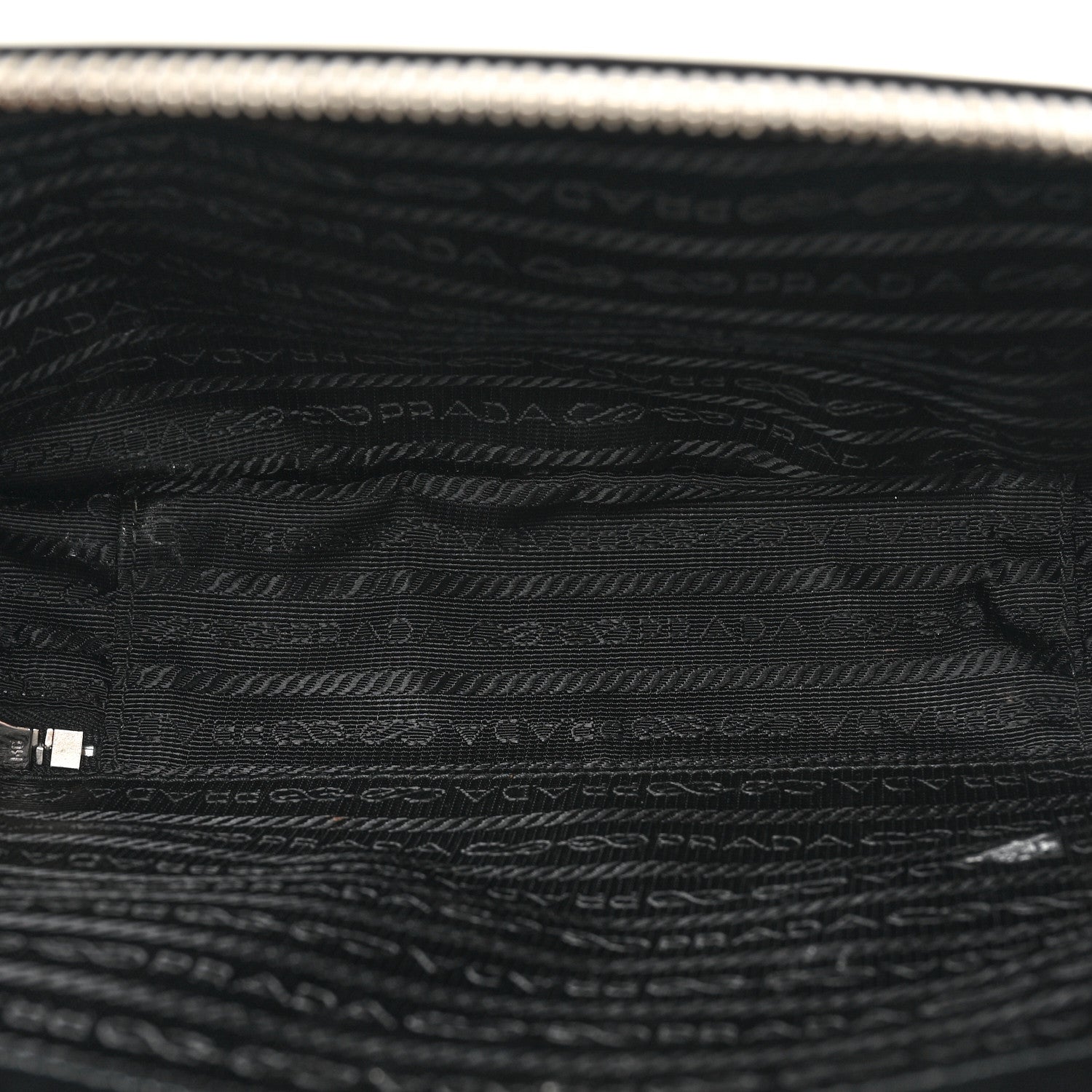 Prada Spazzolato Medium Brique Crossbody Bag White 5 of 11