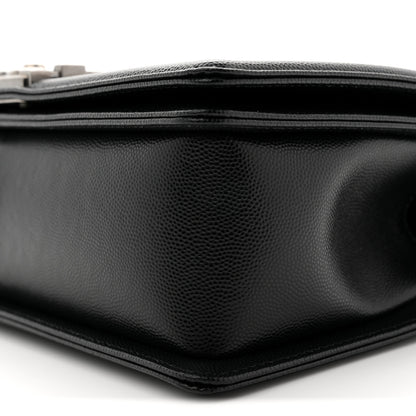 Chanel Caviar Quilted Medium Boy Flap Black 10 of 10