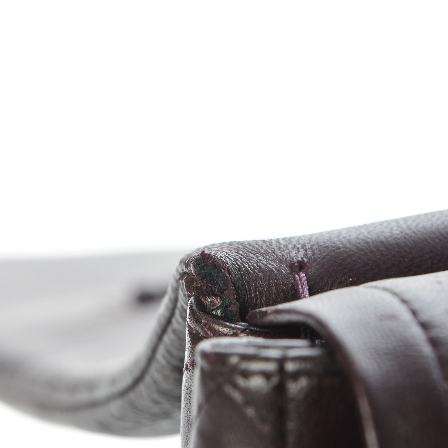 Chanel Lambskin Quilted Maxi Double Flap Purple 14 of 14