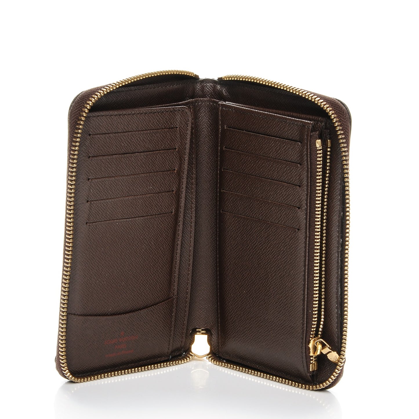 Damier Ebene Zippy Compact Wallet