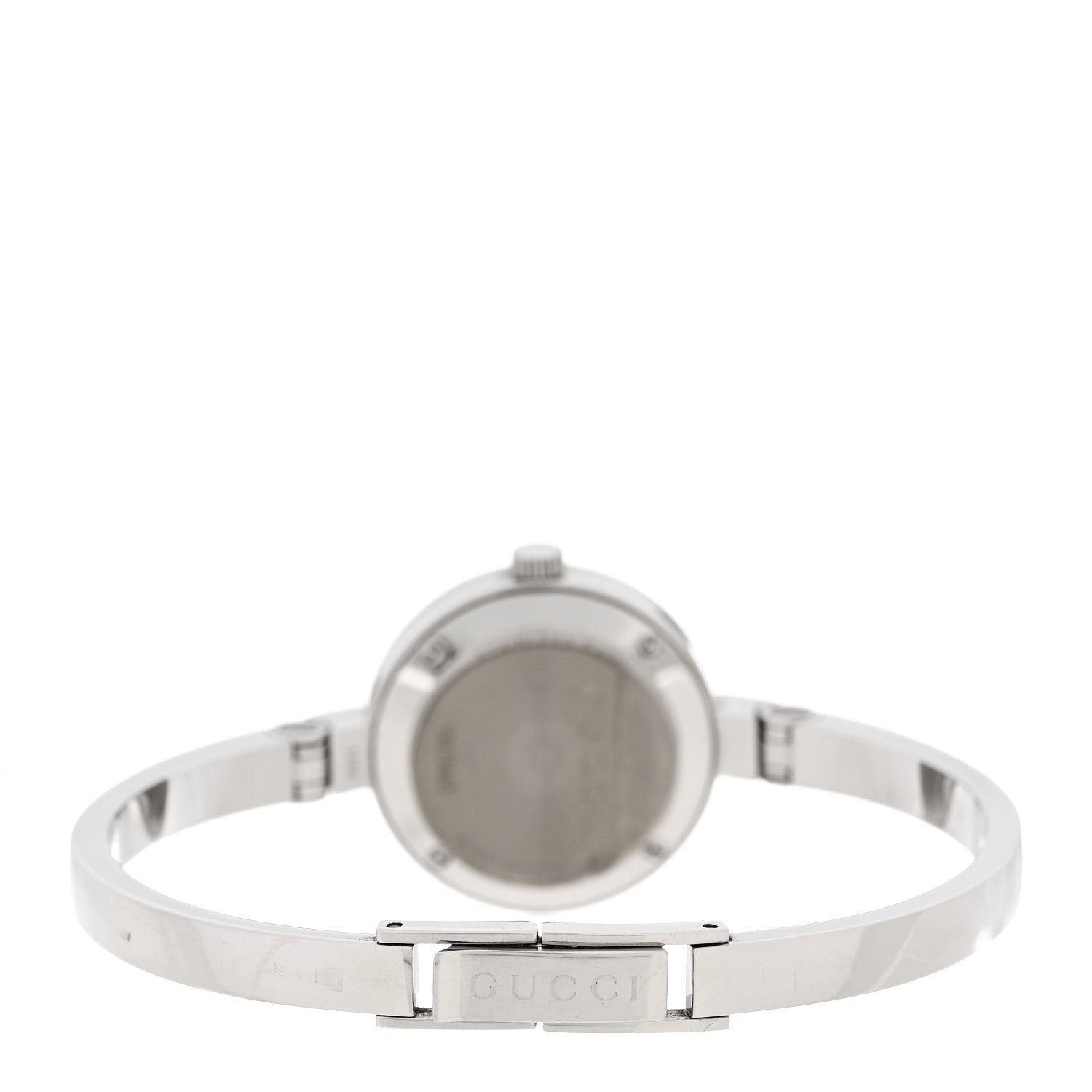 Gucci Stainless Steel Diamond 25mm 105 Series Floral Quartz Watch 3 of 4