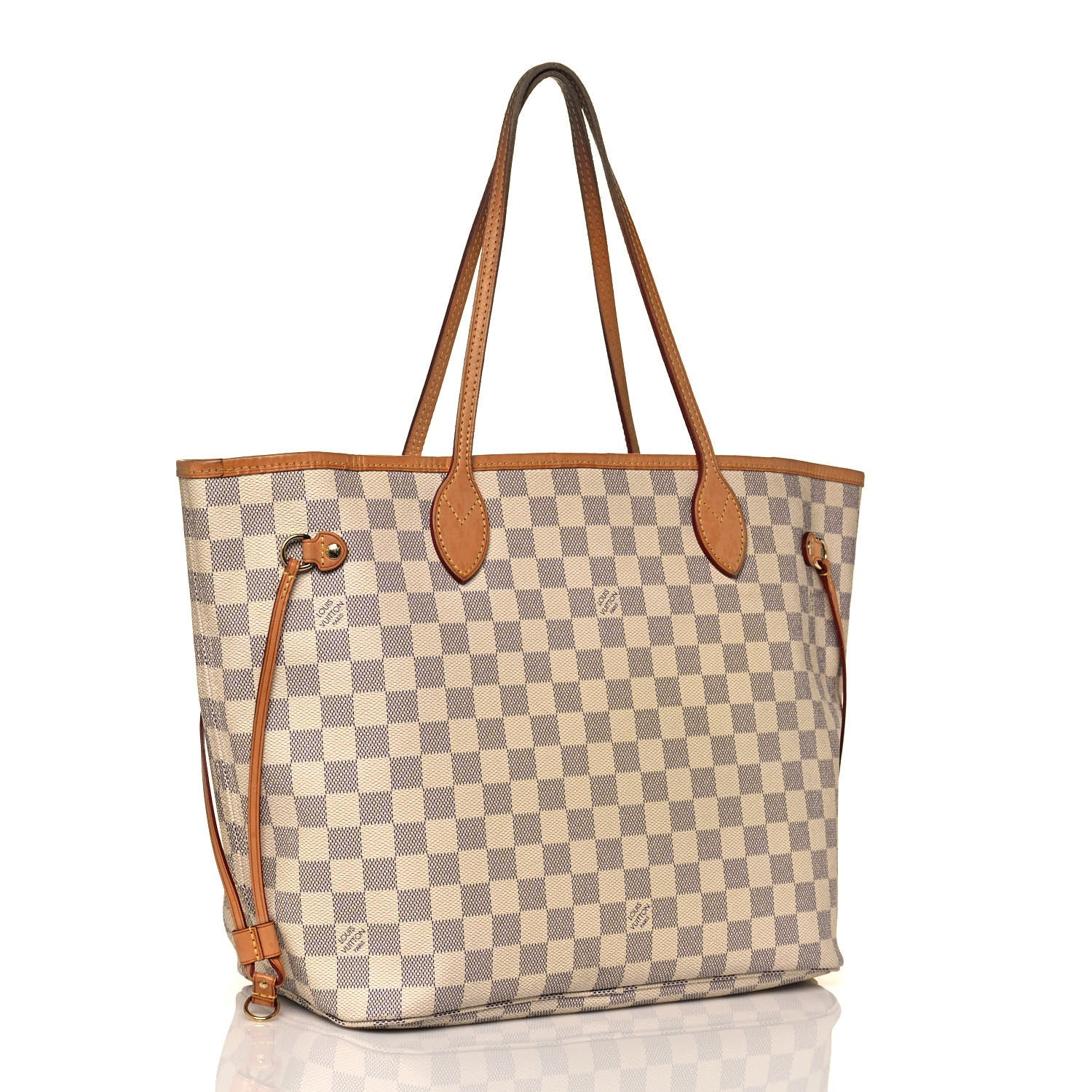 Louis Vuitton Damier Azur Neo Neverfull MM 4 of 19