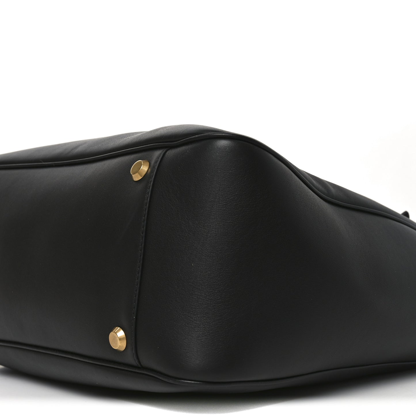 Smooth Calfskin Large Bel Air Hobo Black