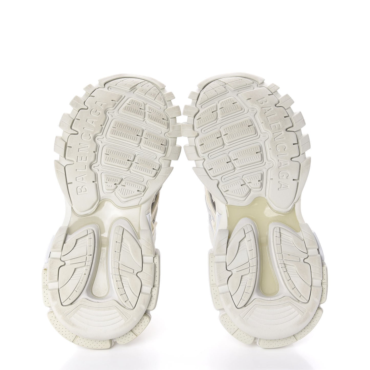 Rubber Mesh Womens Track.2 Open Sneakers 37 White