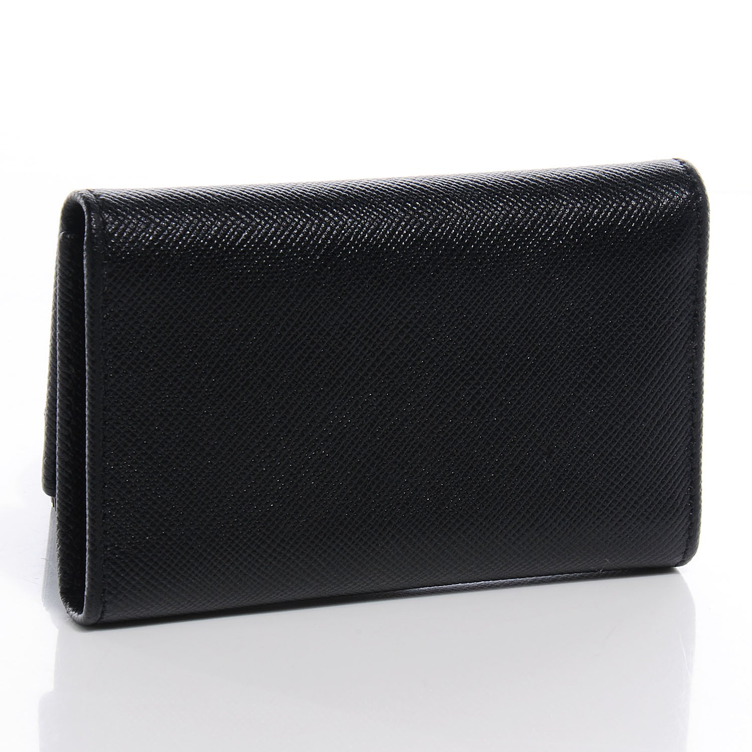Prada Saffiano Metal 6 Key Holder Black 3 of 8