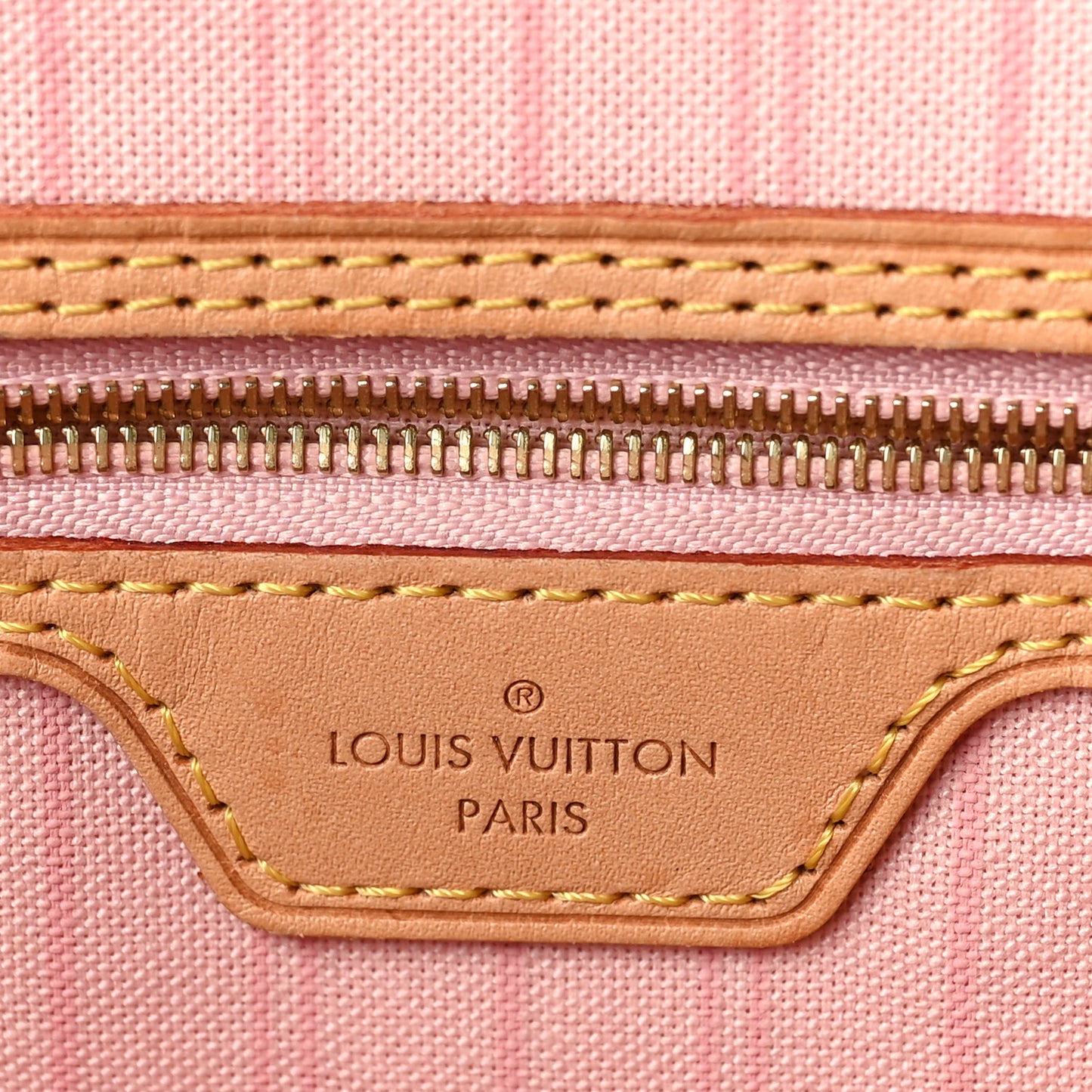 Damier Azur Neo Neverfull MM Rose Ballerine